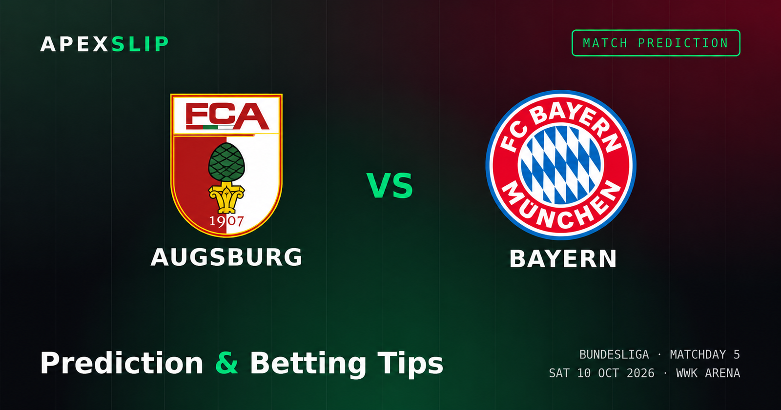 Augsburg vs Bayern Prediction | Bundesliga