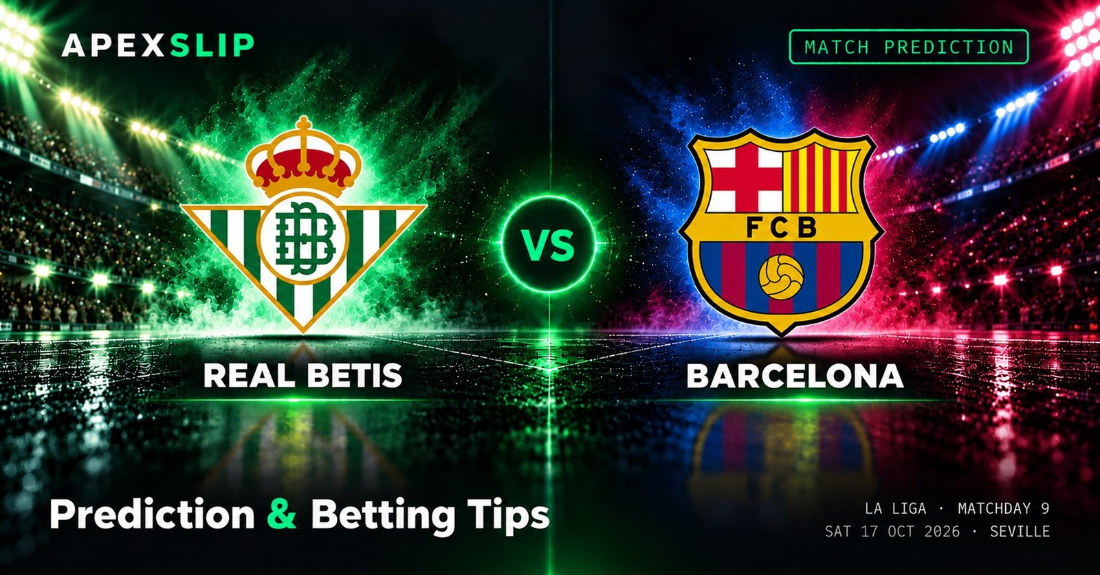 Betis vs Barcelona prediction La Liga cover