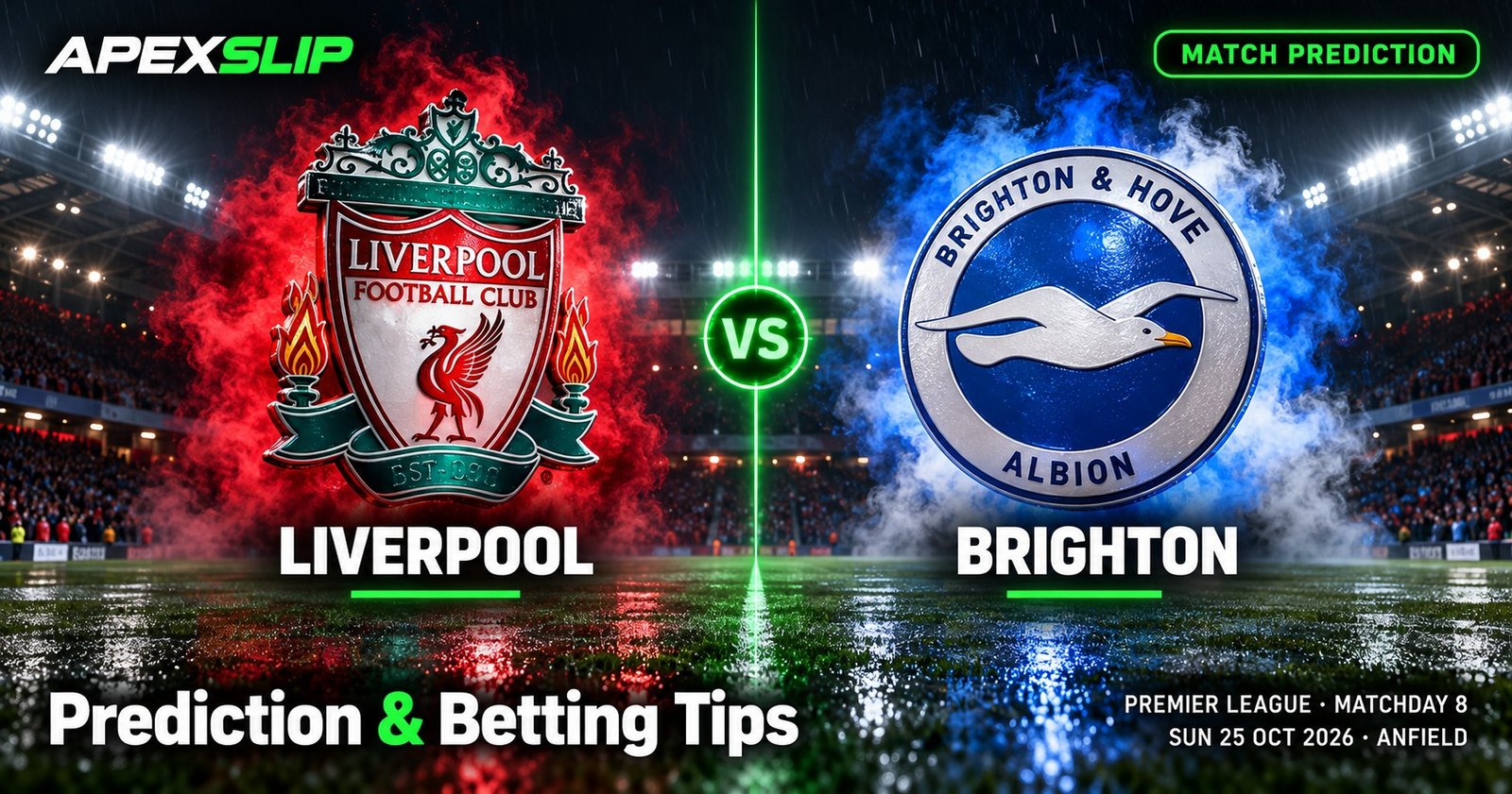 Liverpool vs Brighton prediction cover