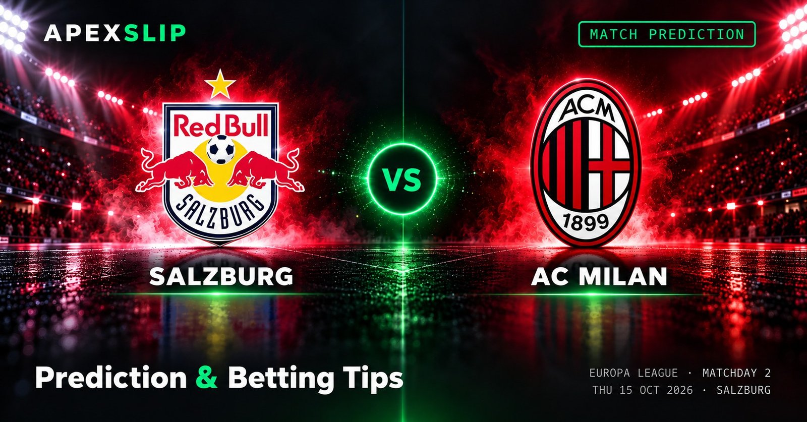 Salzburg vs Milan prediction Europa League cover
